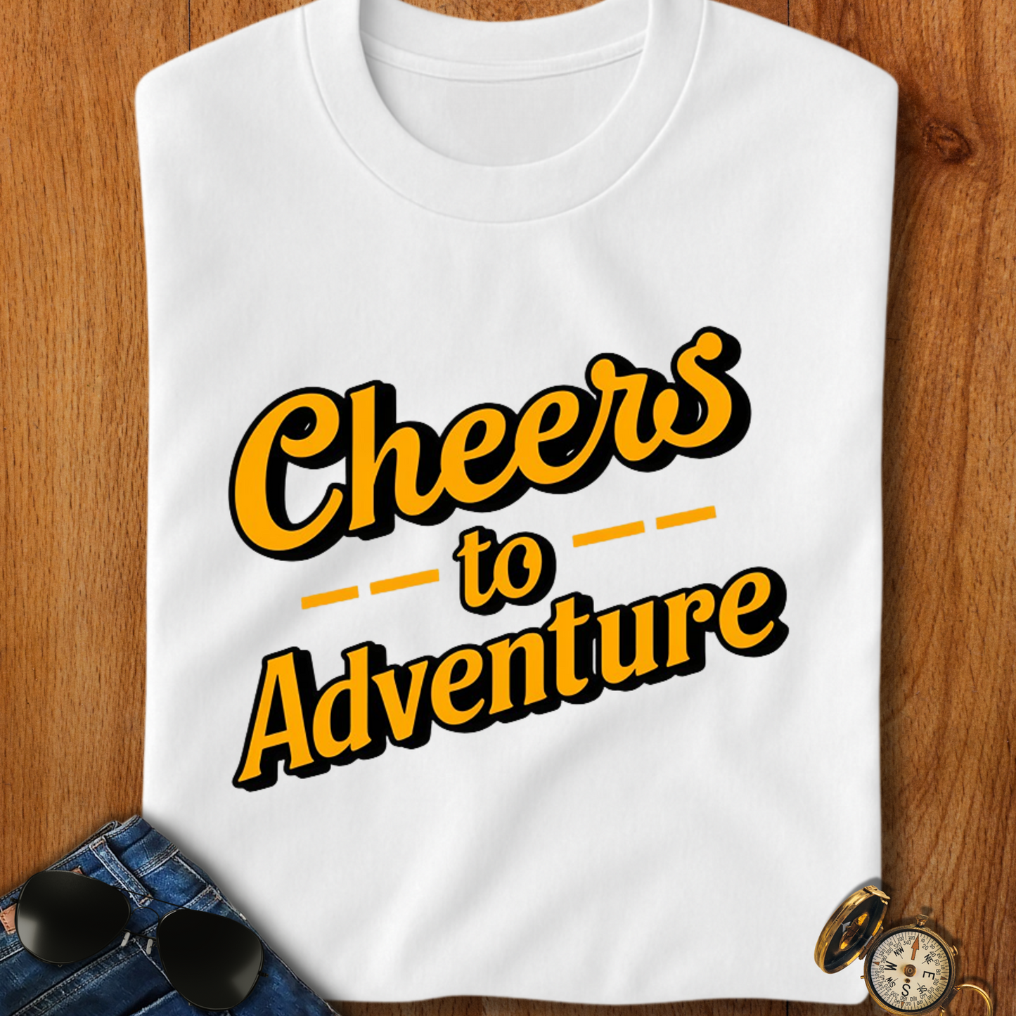 Cheers to Adventure T-Shirt