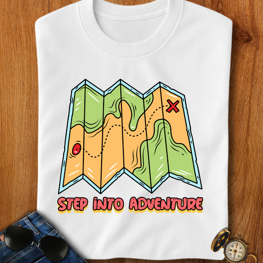 Step into Adventure Hiking T-Shirt