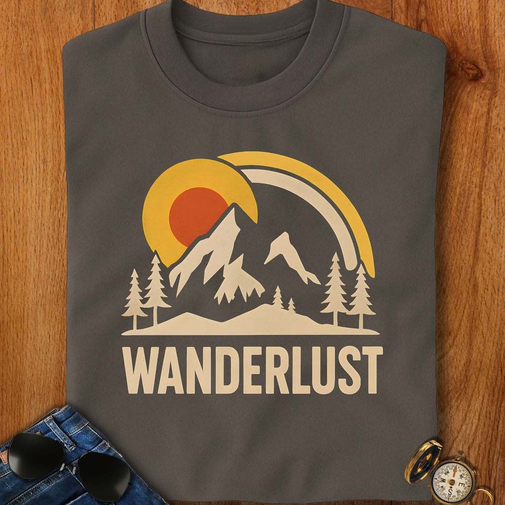 Wanderlust Backpacking T-Shirt