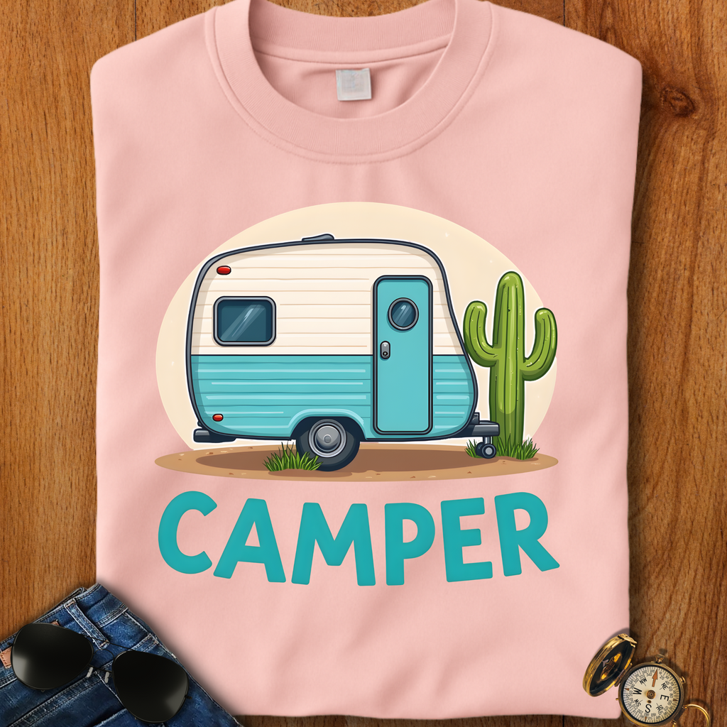 Camper Camping T-Shirt