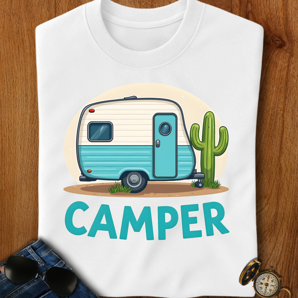 Camper Camping T-Shirt